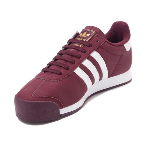 adidas samoa burgundy